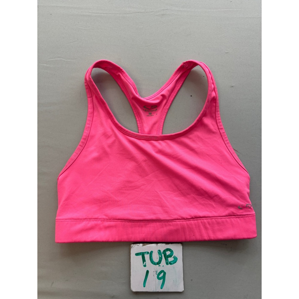Champion C9 Womens Neon Pink Racerback Sports Bra Medium Activewear Workout Top